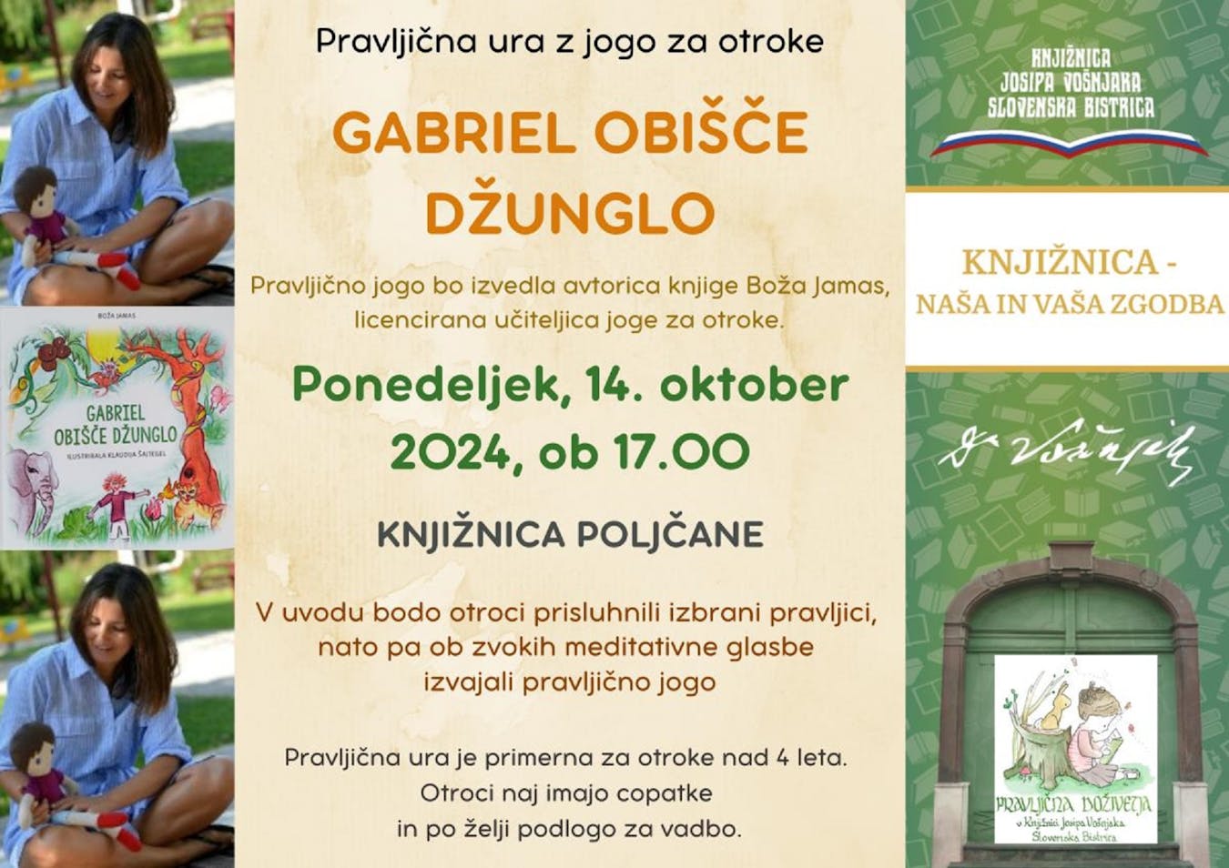 Gabriel obišče Džunglo